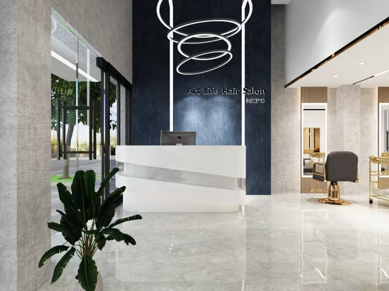 Step into Luxury: Opulent Salon Interior Design Ideas