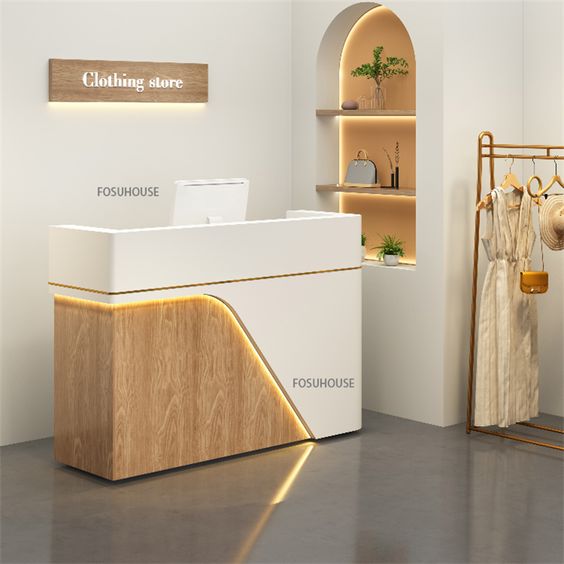 Upgrade Your Reception Area with a Modern Aesthetic Desk — M2 Retail