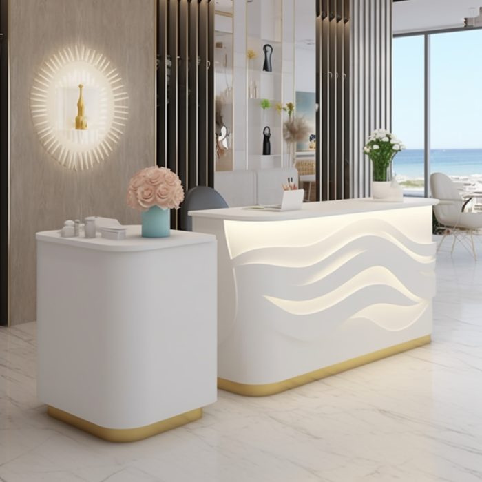 Making a Statement: Unique Reception Desk Ideas for Beauty Salons