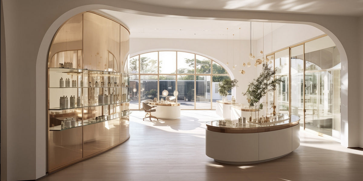 Effortless Beauty: Designing a Chic Reception Area for a Fashionable B ...