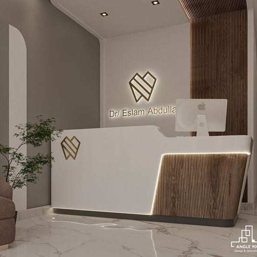 Modern Office Reception Desk Designs for a Stylish Workspace