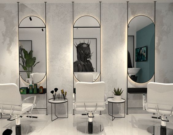 Effortlessly Chic: Scandinavian-Inspired Beauty Salon Interiors