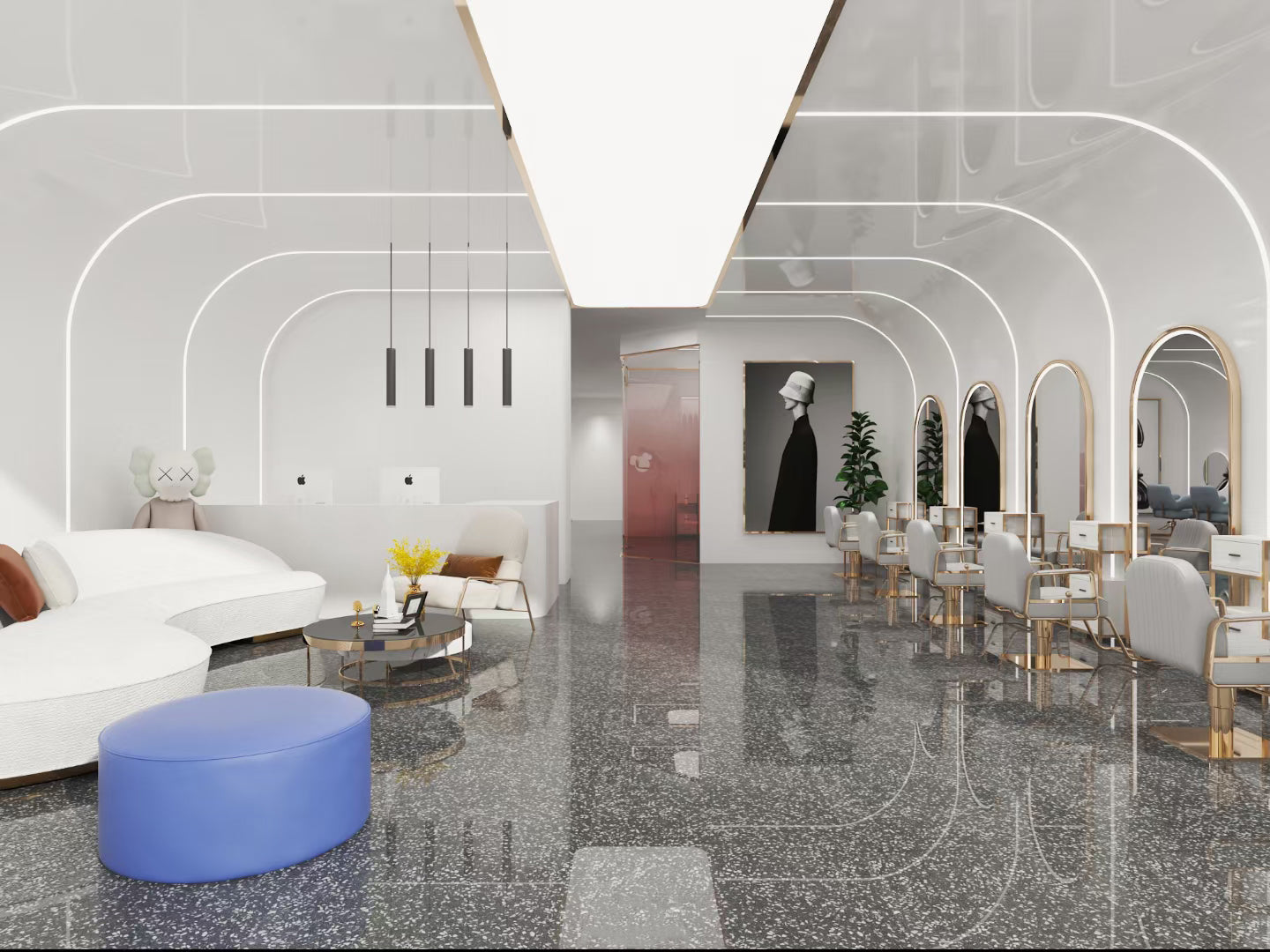 Making a Statement: Bold and Unique Salon Interior Design Ideas — M2 Retail