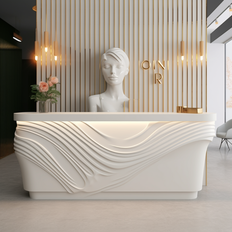 Maximizing Space and Efficiency: Reception Desk Solutions for Beauty Salons