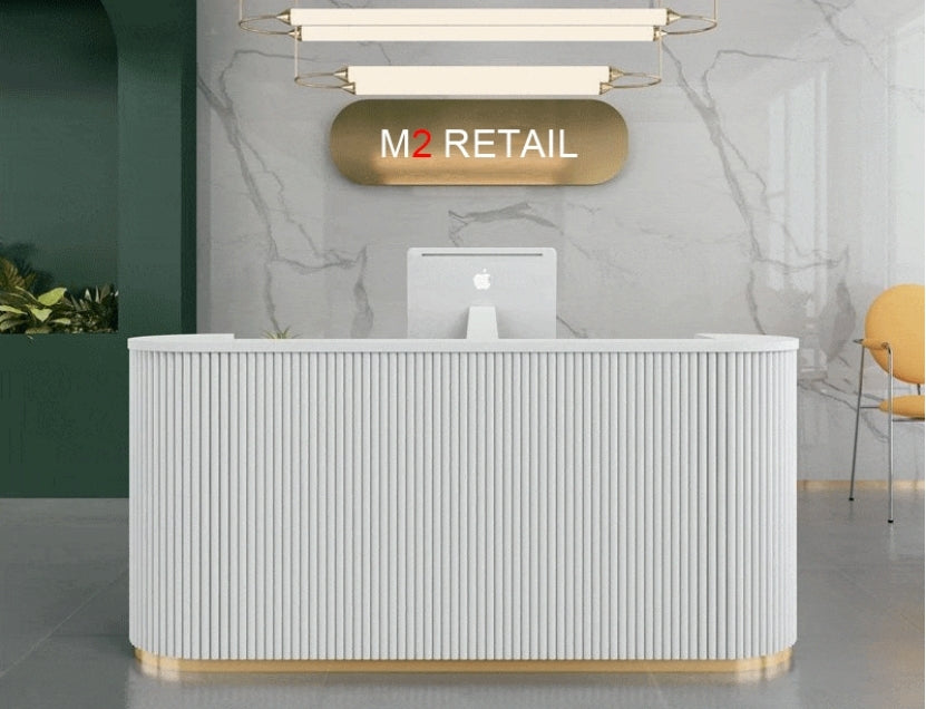 An In-Depth Look at M2 Retail's Reception Desks
