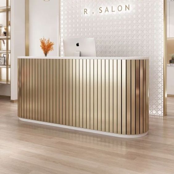 Why Your Salon Needs a Custom Reception Counter — M2 Retail