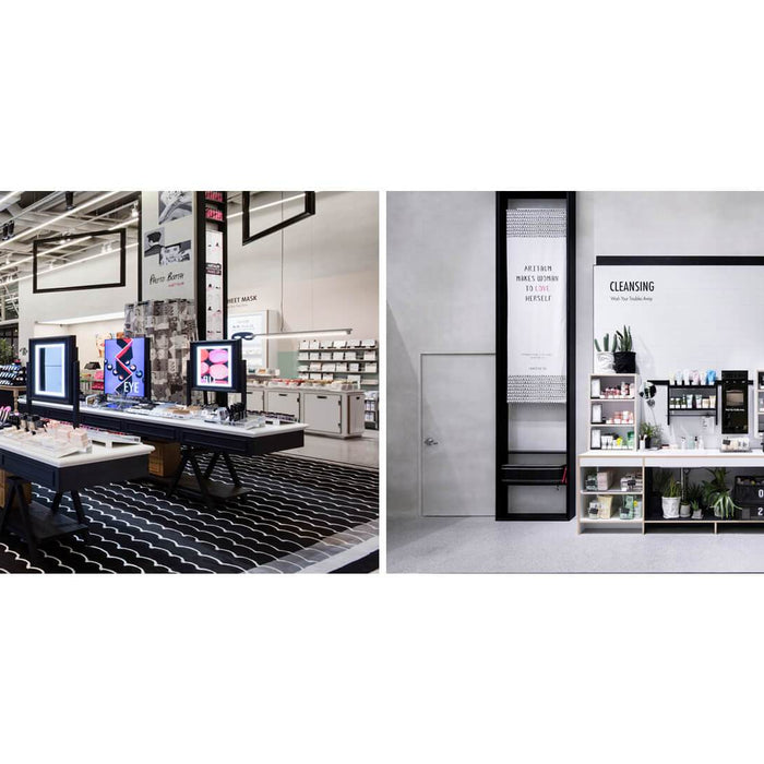 Aritaum cosmetics store design - M2 Retail