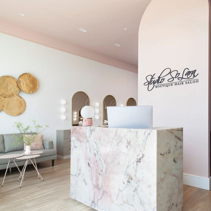 A Touch of Luxury: Reception Desk Designs for High-End Beauty Salons