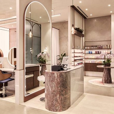 Creating a Serene Oasis: Beautiful Salon Interior Designs