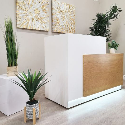 Stand Out from the Crowd: Eye-Catching Reception Desk Designs for Beauty Salons