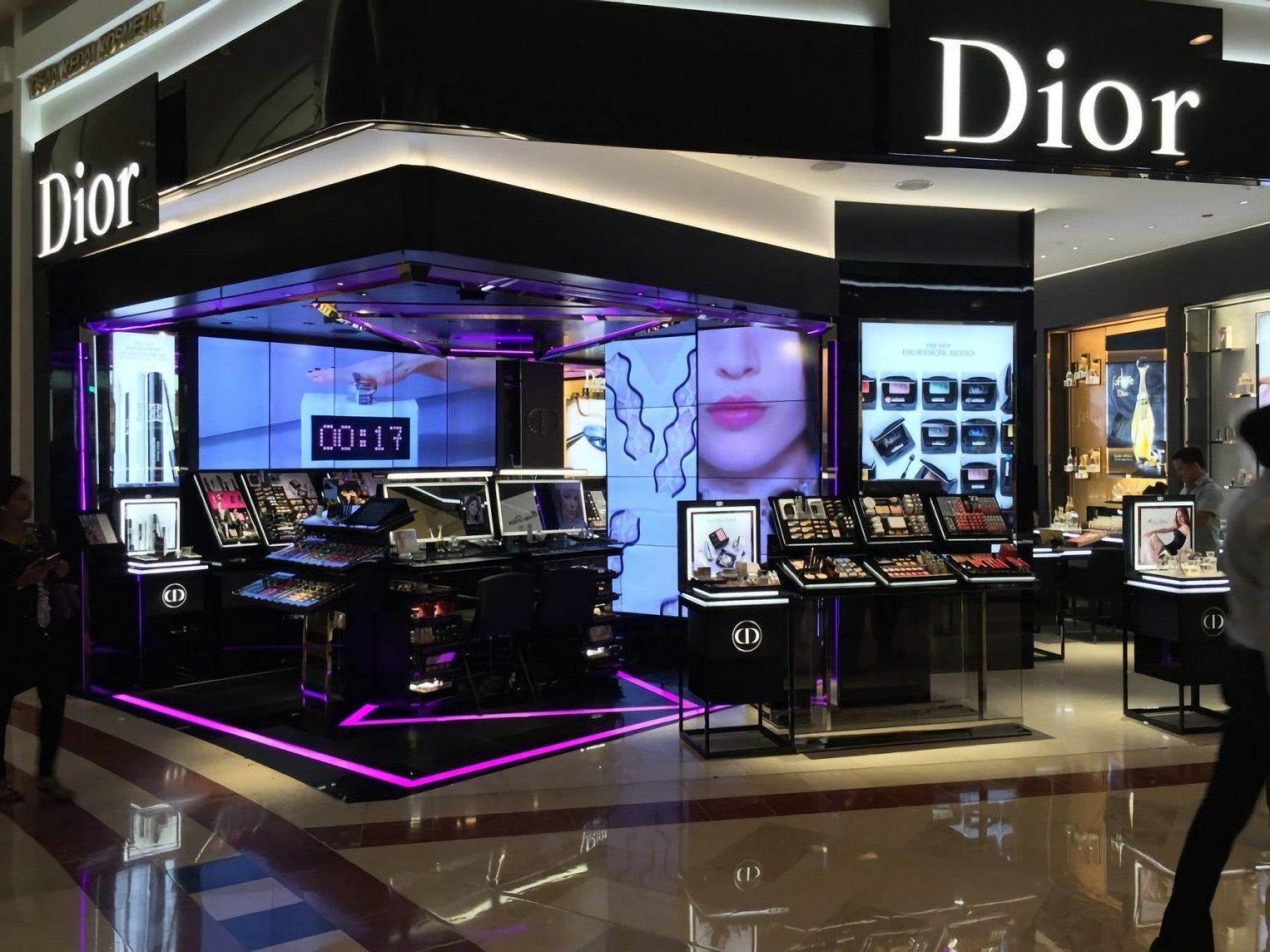 Dior Backstage Studio on the Concourse Floor of Suria KLCC - M2 Retail
