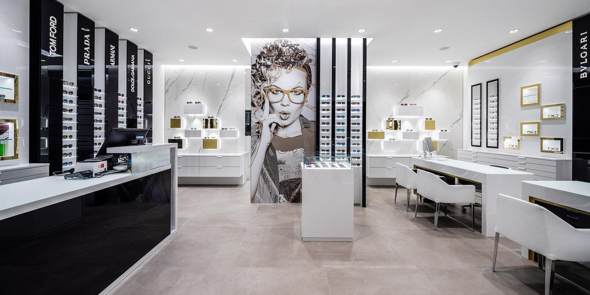 EYEWEAR STORE DESIGN SCAGGIANTE by Arketipo Design Italy - M2 Retail