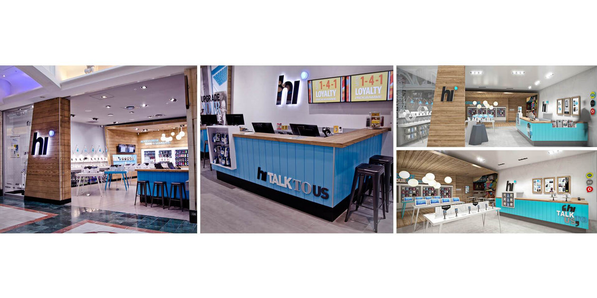 Modern Phone Accessories & Repair Store Design - M2 Retail