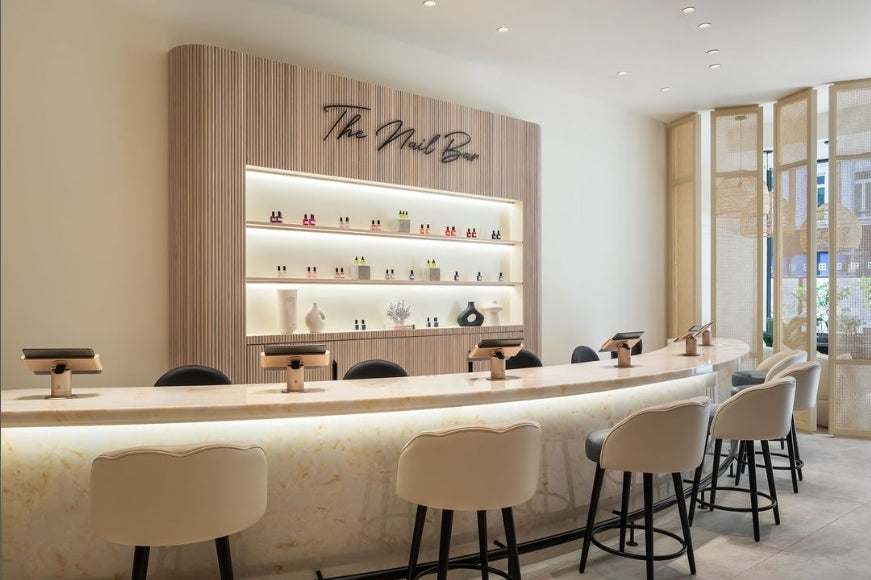 salon reception area ideas