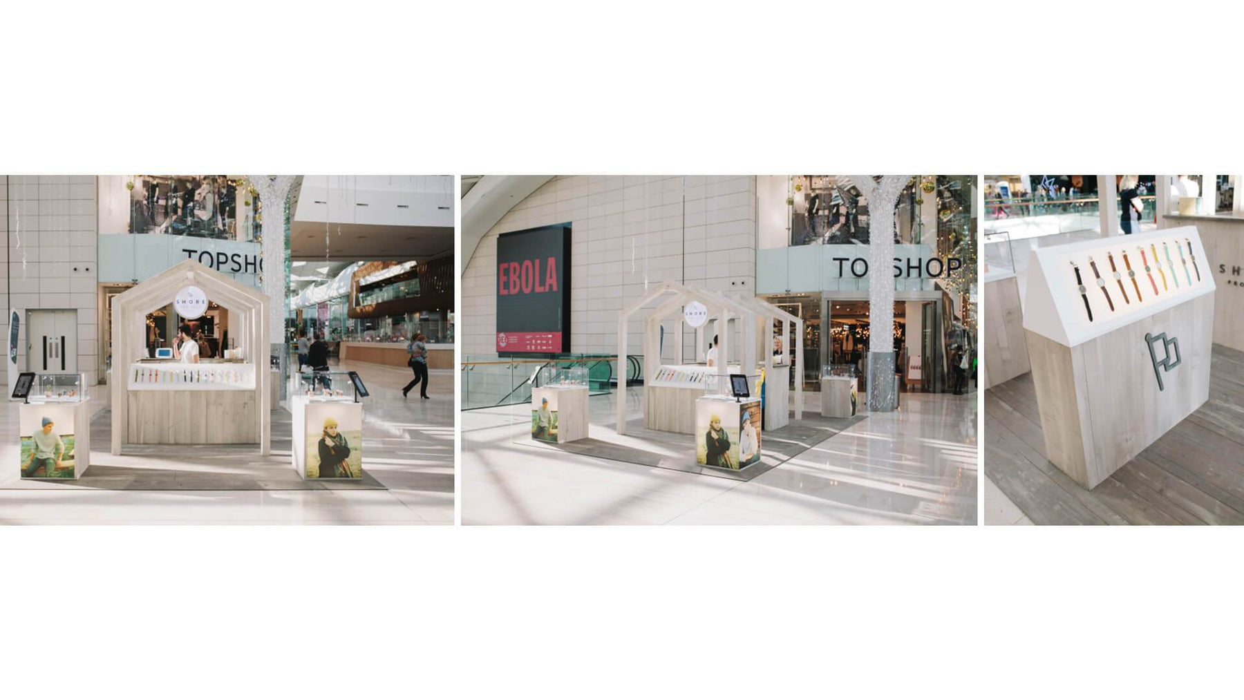 Pop up Watch Mall Shop Design - M2 Retail