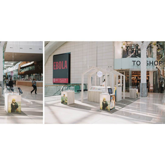 Pop up Watch Mall Shop Design - M2 Retail