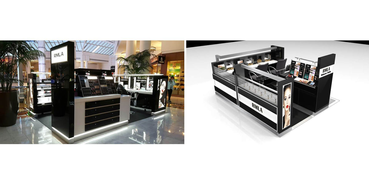 RMLA Make Up Store Design - M2 Retail