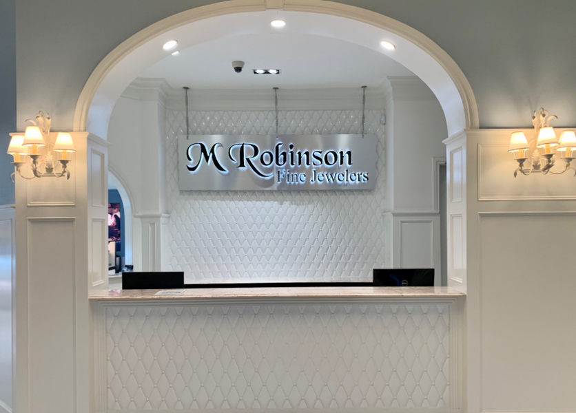 Branded Reception Putting Your Brand Front and Center: Custom Reception Desks for Luxury ...