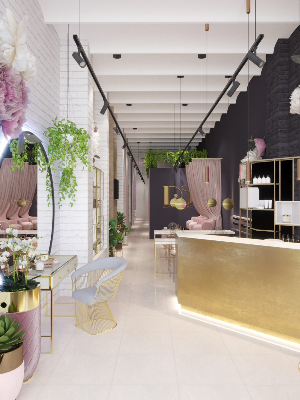 Beauty in Every Detail: Exquisite Salon Interior Designs