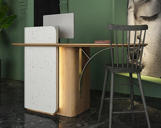 reception desks for small spaces