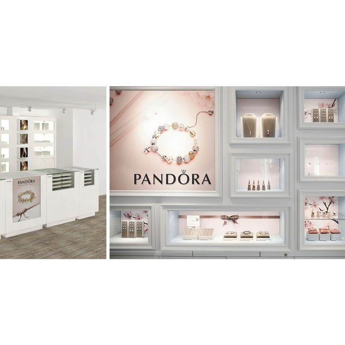 What do you think of the design of the Pandora jewelry shop? - M2 Retail
