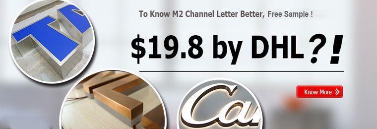 LED Channel Letter — M2 Retail