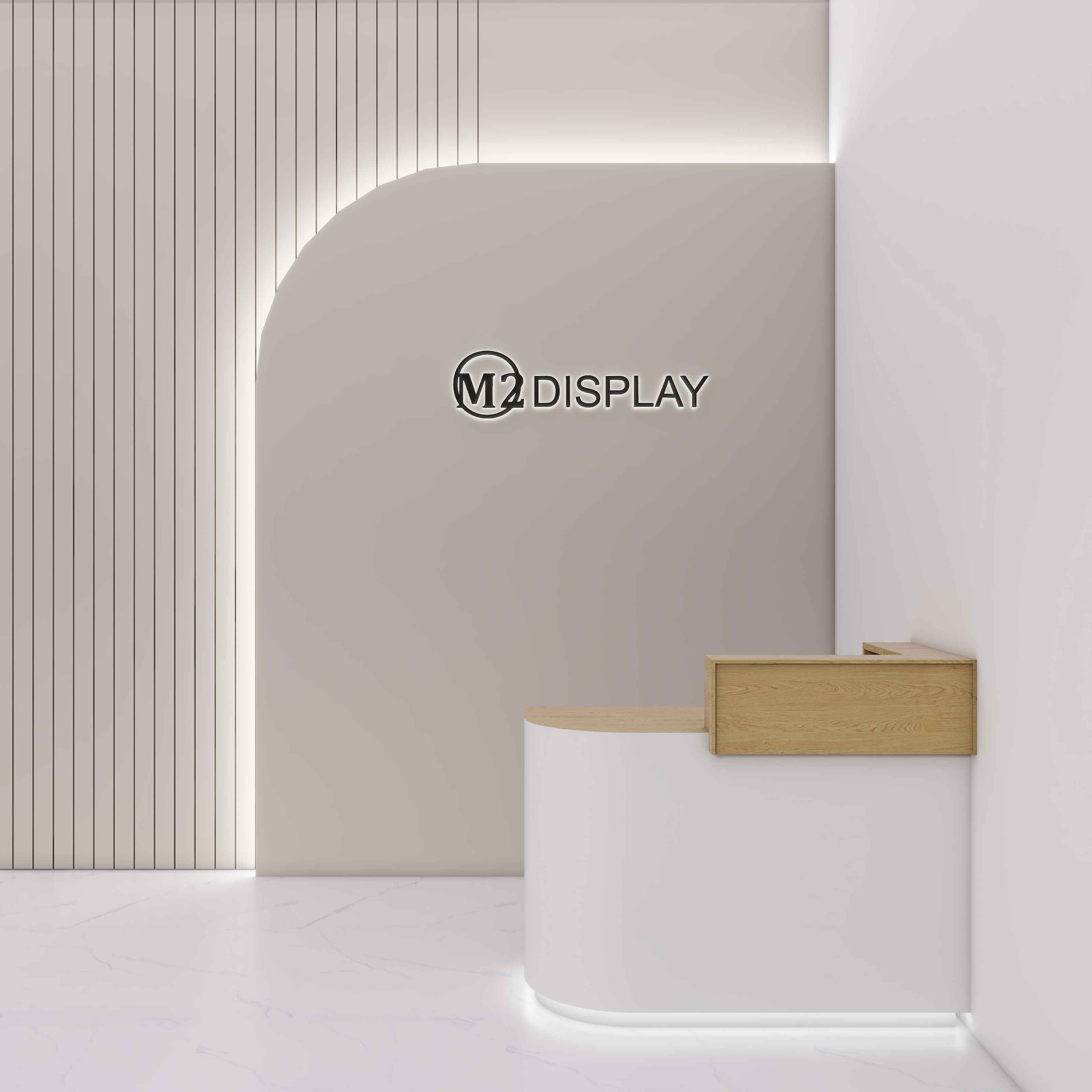 Aine Curved Reception Desk