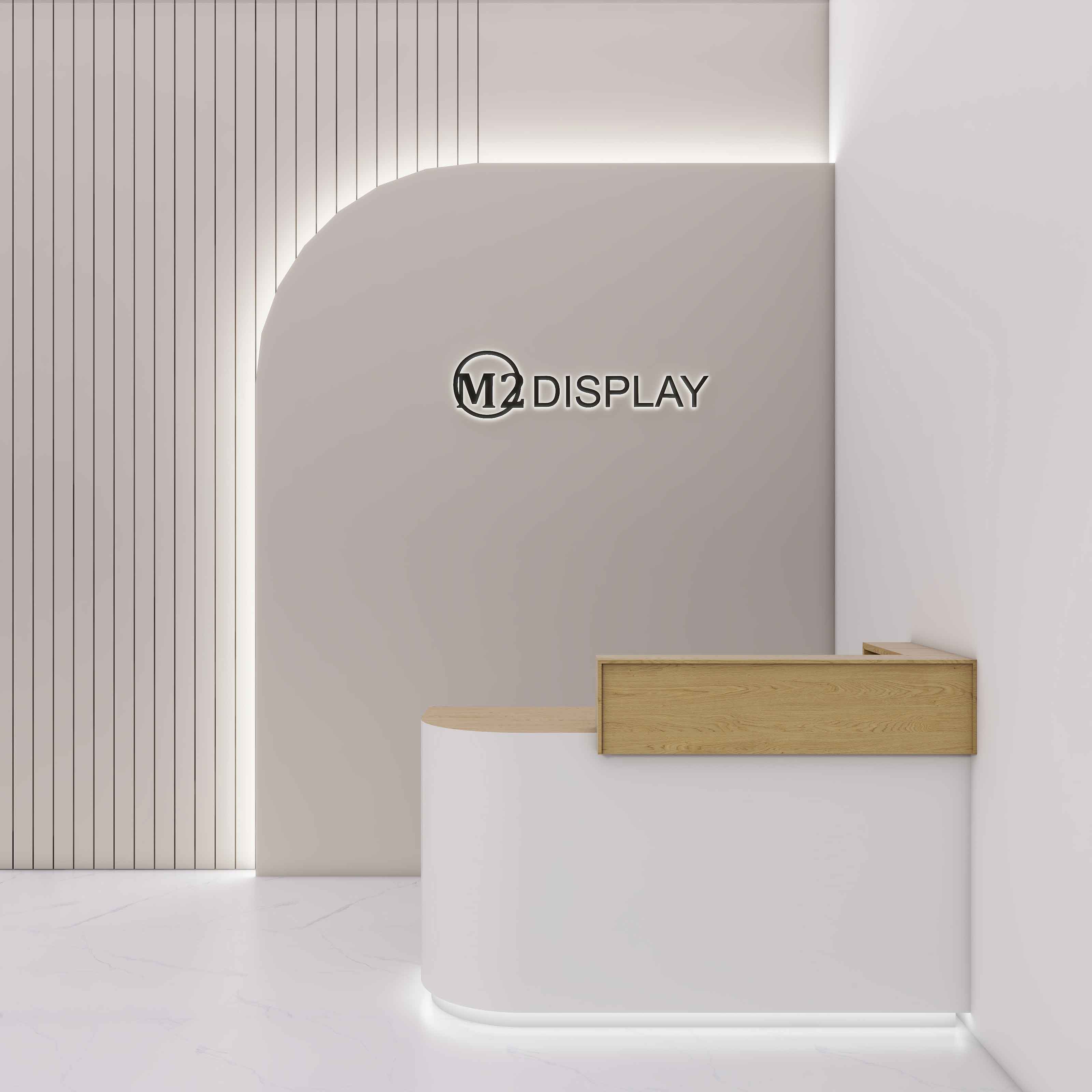 Aine Curved Reception Desk