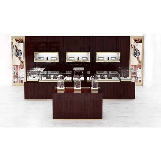 Customized Watch Pop-up Store Glass Watch Display Cabinet for GUCCI