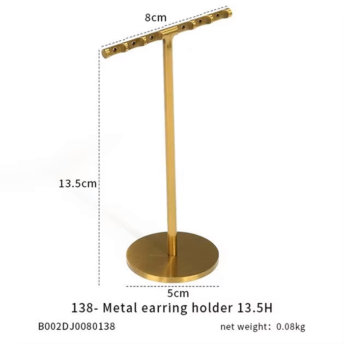 M2 Green Luxury Single Jewelry Display Stand for Necklaces, Rings, and Bracelets - High-End Jewelry Display Props