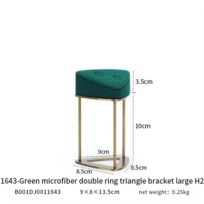 M2 Green Luxury Single Jewelry Display Stand for Necklaces, Rings, and Bracelets - High-End Jewelry Display Props