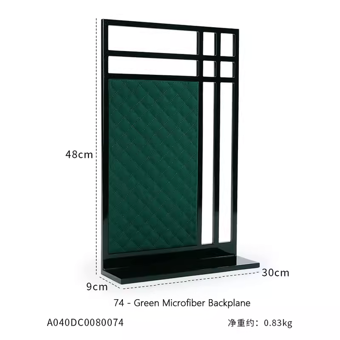 M2 Green Luxury Single Jewelry Display Stand for Necklaces, Rings, and Bracelets - High-End Jewelry Display Props