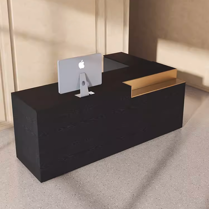 Gyges L-shape Corner Simple Reception Desk