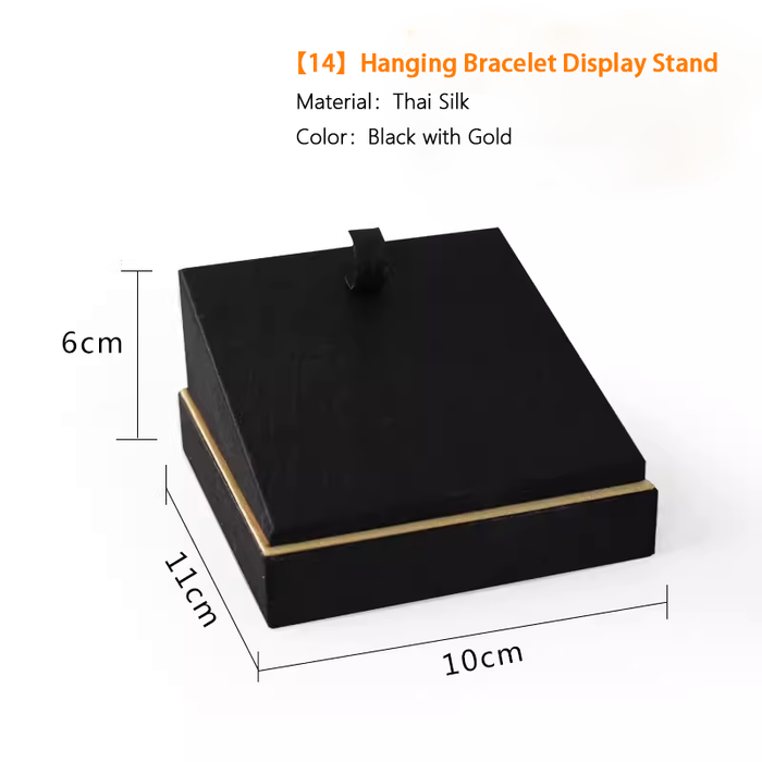 Luxurious Gemstone Jewelry Display Stand for Bracelets and Necklaces