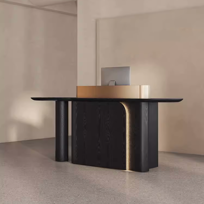 Ion Design Models Creative Marble Reception Desk