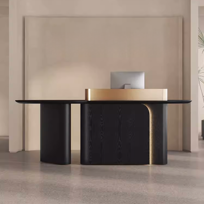 Ion Design Models Creative Marble Reception Desk