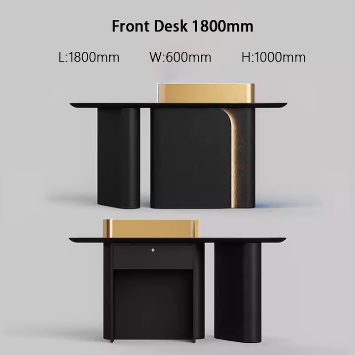 Ion Design Models Creative Marble Reception Desk