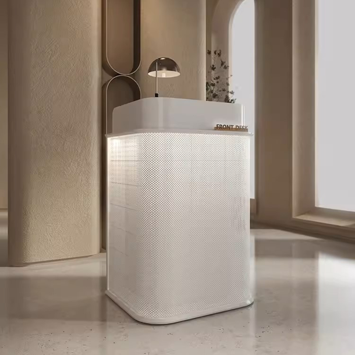 Liora Small Stylish Movable Beauty Reception Desk