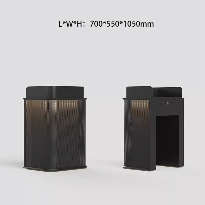 Liora Small Stylish Movable Beauty Reception Desk