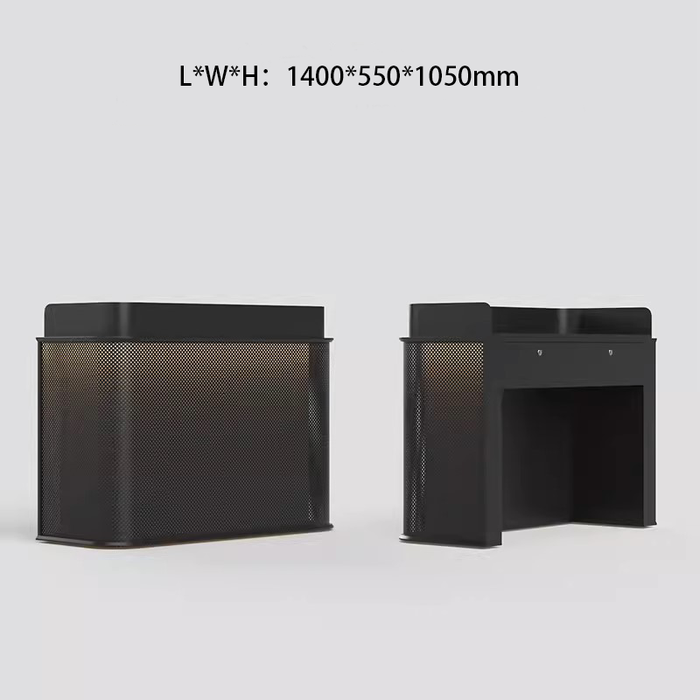 Liora Small Stylish Movable Beauty Reception Desk