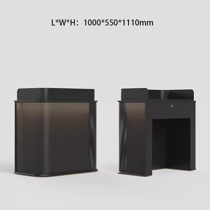 Liora Small Stylish Movable Beauty Reception Desk