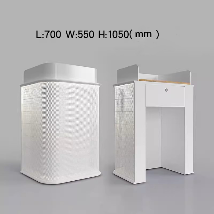 Liora Small Stylish Movable Beauty Reception Desk