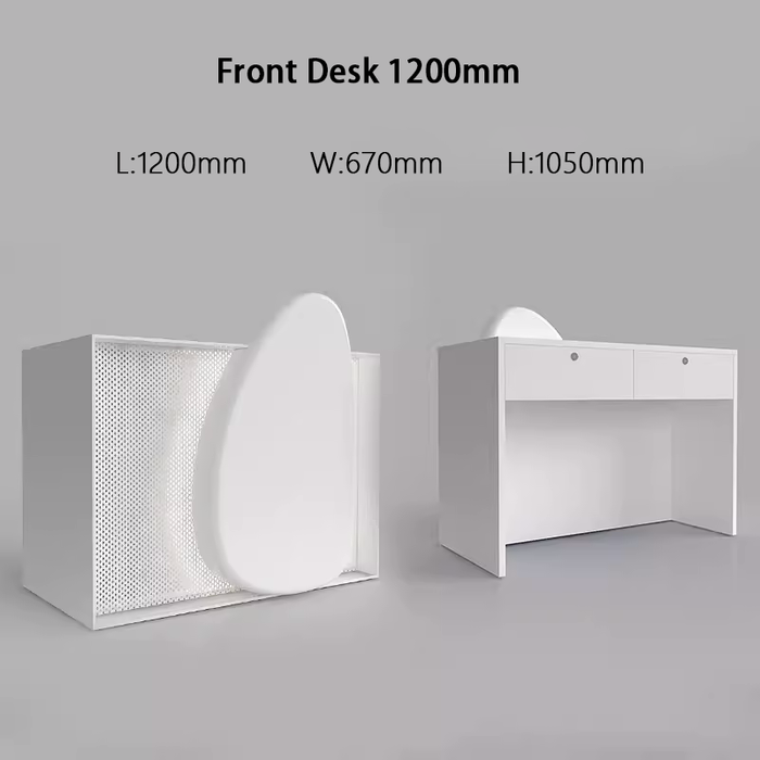 Minus Art Design Reception Desk with LED