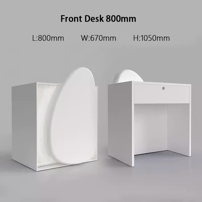 Minus Art Design Reception Desk with LED