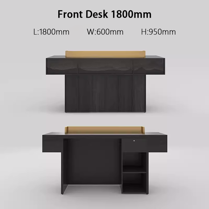 Dirce New Chinese Simple Long Desktop Reception Desk