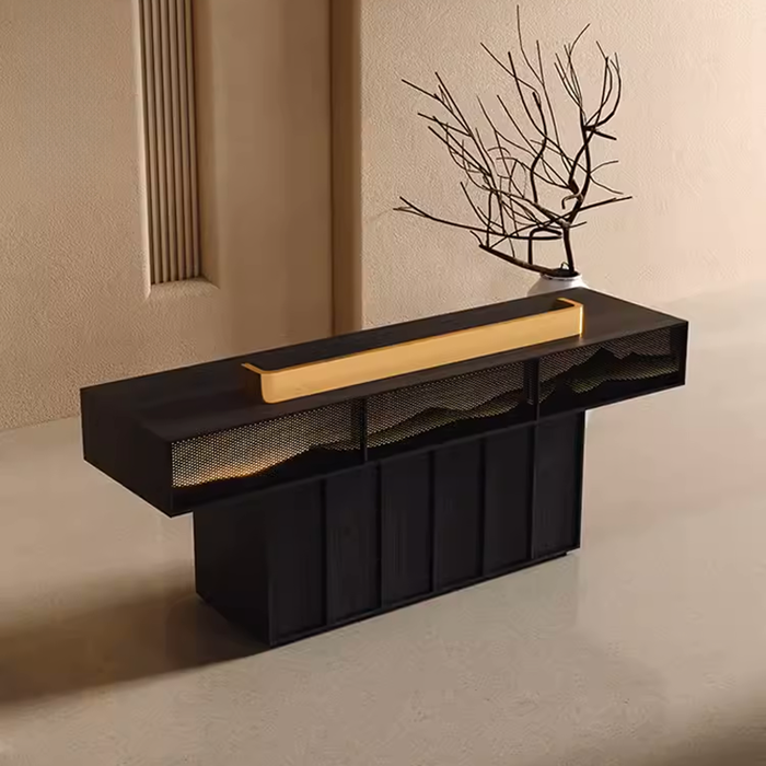 Dirce New Chinese Simple Long Desktop Reception Desk