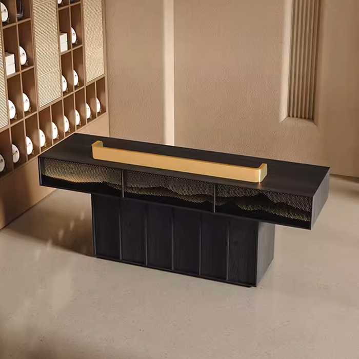 Dirce New Chinese Simple Long Desktop Reception Desk