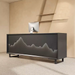 Opal Custom Modern Chinese Style White Reception Desk with LED (8) - M2 Retail