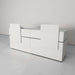 Orion Custom White Office Reception Desk with LED（1）- M2 Retail
