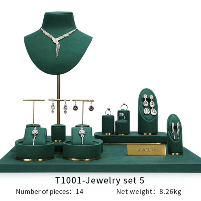 M2 Neck Display Stand for Jewelry, Necklaces, Rings, and Earrings - Jewelry Window Display Props